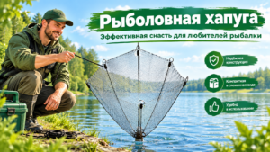Рыболовная хапуга — эффективная снасть для любителей рыбалки