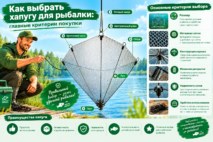 Как выбрать хапугу для рыбалки: основные критерии покупки и особенности конструкции